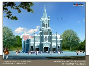 Hồ sơ thiết kế Nhà thờ Công giáo 20x40m – Trọn bộ bản vẽ kiến trúc, kết cấu và hệ thống điện nước M&E chi tiết