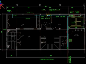 Bản vẽ cấp thoát nước công trình 4 tầng dùng nước nóng năng lượng mặt trời