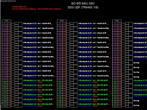 Bản vẽ triển khai thi công hệ thống BMS