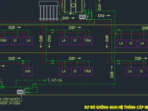 Hồ sơ thiết kế hệ thống cấp thoát nước nhà dân dụng và đô thị – Trọn bộ sơ đồ nguyên lý và bản vẽ kỹ thuật M&E chi tiết