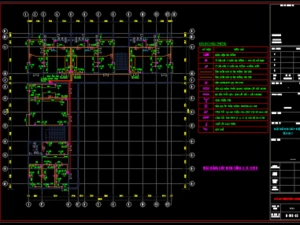 Mẫu thiết kế điện trường Mầm Non 3 tầng