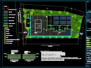 Full mẫu thiết kế kiến trúc, kết cấu, điện nước Nhà Văn Hóa
