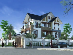 Biệt thự trên ô đất 30x20m