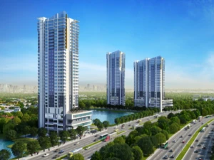 Bản vẽ chung cư văn phòng DANANG LAKESIDE TOWER 32 tầng, 1 tầng hầm. Full kiến trúc, kết cấu, MEP, biện pháp thi công và thuyết minh MEP. Diện tích (87x55) m.