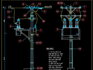 Tiêu chuẩn công tác lưới điện trên không điện lực 2