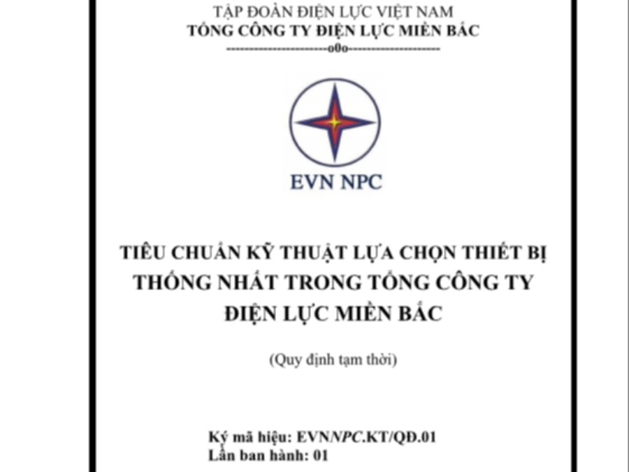 Quy định thiết bị đóng cắt điện lực Miền Bắc và Miền Nam